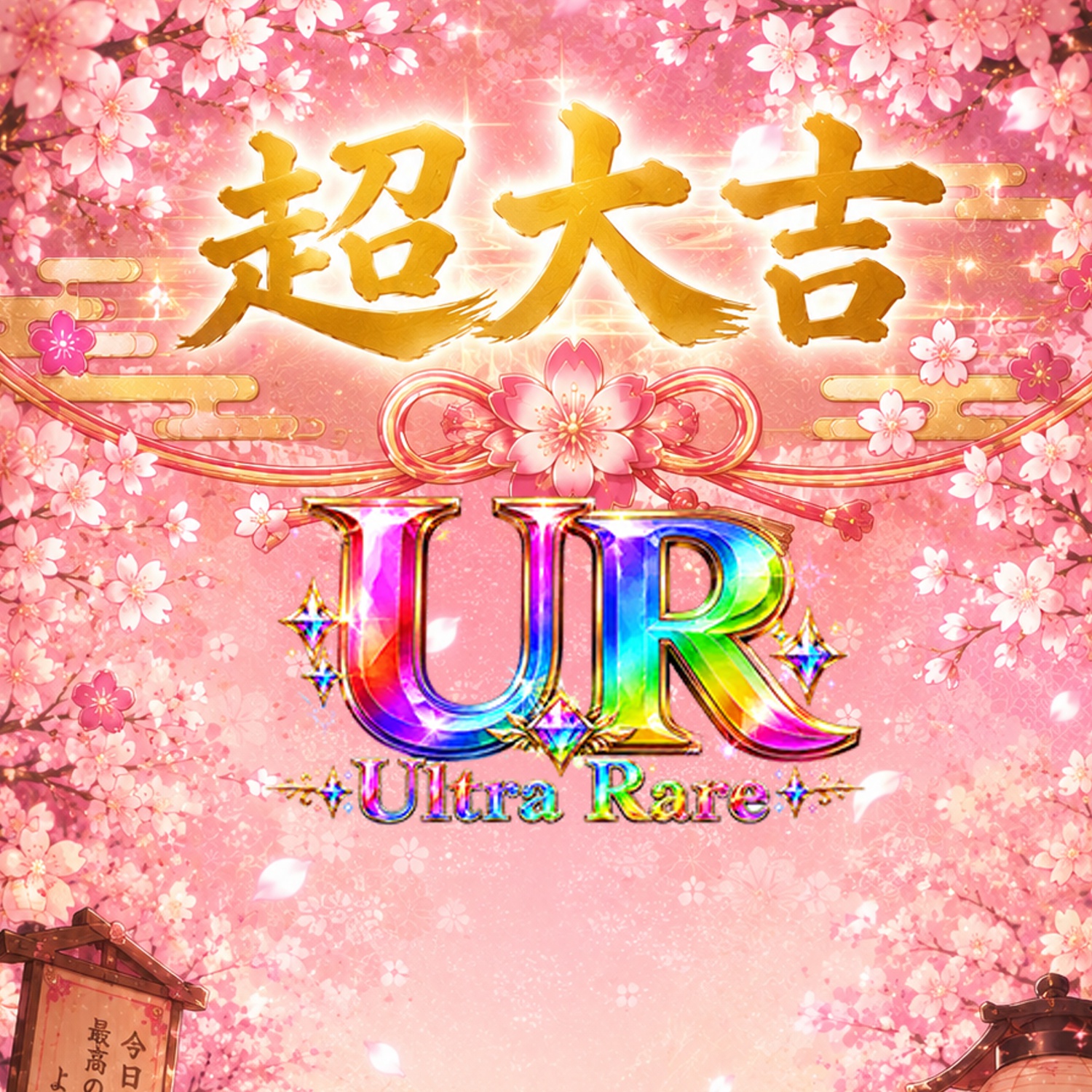 デイリー桃桜UR1超大吉①